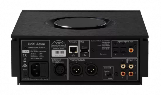Amplificatoare casti - Amplificator de casti Naim Uniti Atom Headphone Edition, audioclub.ro