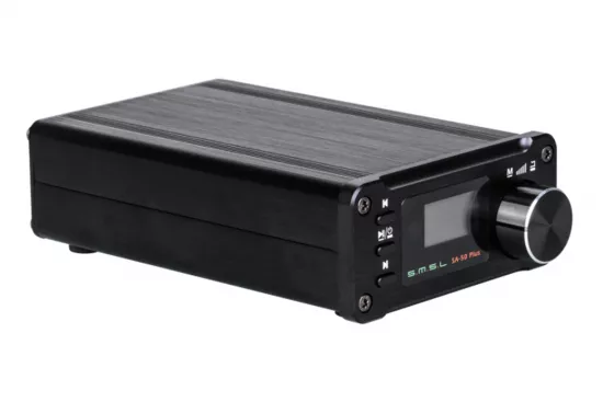 Amplificatoare de putere - Amplificator de putere SMSL SA-50 PLUS Black, audioclub.ro