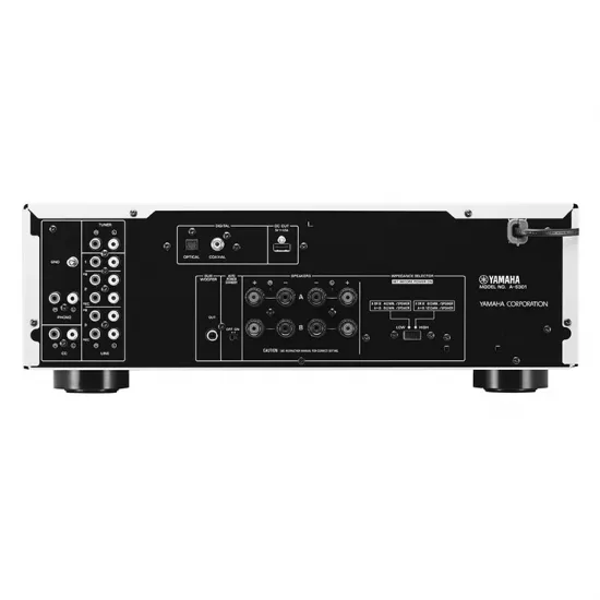 Amplificatoare integrate - Amplificator integrat Yamaha A-S301 Black, audioclub.ro
