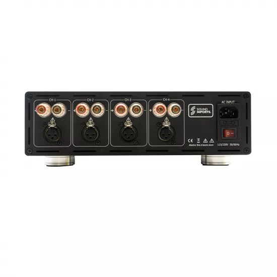 Amplificatoare de putere - Amplificator Quad 4x125W SoundImpress HY122-4CH, audioclub.ro