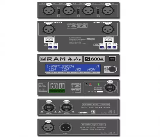 Amplificatoare profesionale - Amplificator RAM Audio S 6000, audioclub.ro