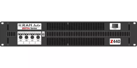 Amplificatoare profesionale - Amplificator RAM Audio Zetta Z440, audioclub.ro