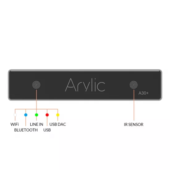 Amplificatoare integrate - Amplificator stereo Arylic A30+, audioclub.ro