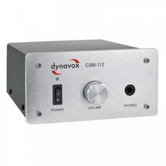 Amplificator de casti Dynavox CSM-112 Argintiu