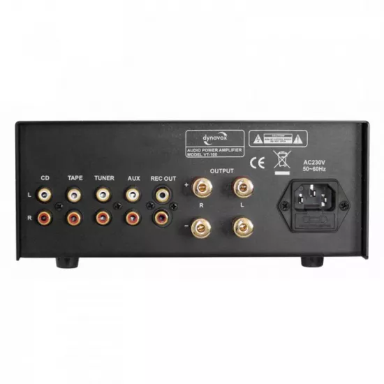 Amplificatoare integrate - Amplificator integrat Dynavox VT-100 Negru, audioclub.ro