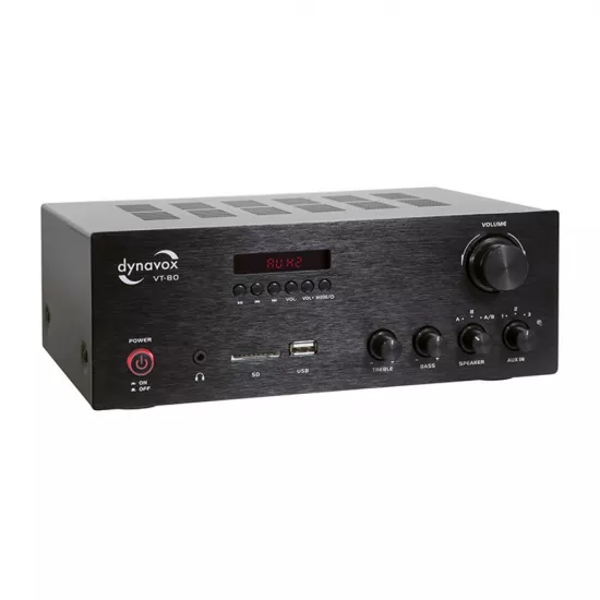 Amplificatoare integrate - Amplificator integrat Dynavox VT-80, audioclub.ro
