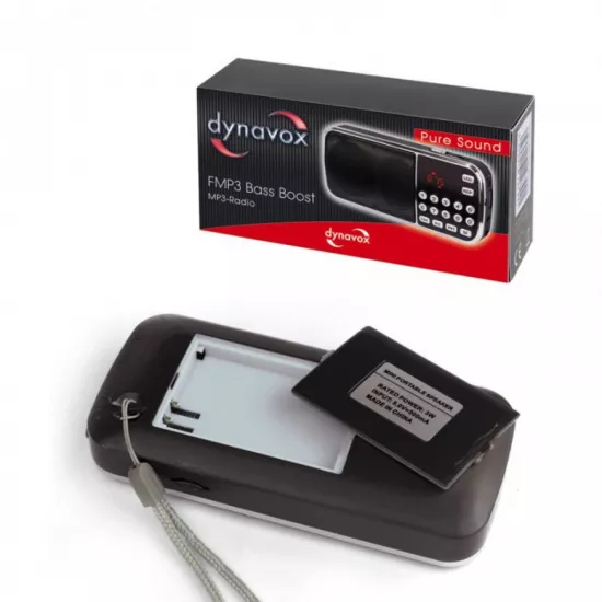 Tunere FM & DAB - Boxa portabila FM Radio - MP3 Player Dynavox FMP3 Bass Boost, audioclub.ro