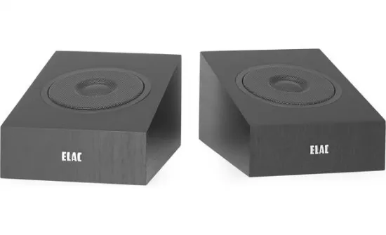 Boxe Dolby Atmos - Boxe Dolby Atmos Elac Debut 2.0 A4.2 Black Brushed Vinyl, audioclub.ro