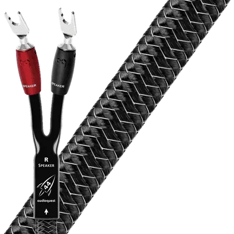 Cabluri boxe - Cablu boxe AudioQuest Rocket 44 conectori tip spada, audioclub.ro
