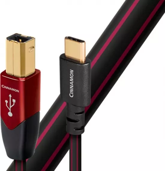 Cablu USB B - USB C AudioQuest Cinnamon 0.75 m