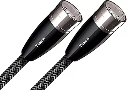 Cabluri semnal si microfon - Cablu audio 2 x XLR - 2 x XLR AudioQuest Yukon 0.5 m, audioclub.ro