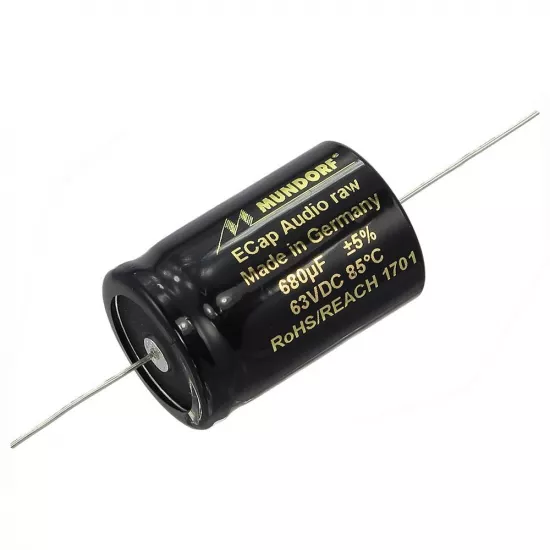 Condensatoare - Condensator Mundorf ECAP63-680 | 680 µF | 5% | 63 V, audioclub.ro