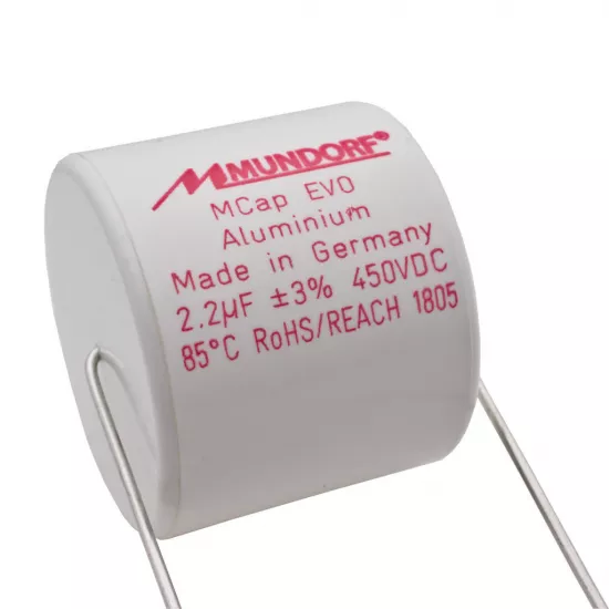 Condensatoare - Condensator Mundorf ME-2.20T3.450 | 2.2 µF | 3% | 450 V, audioclub.ro