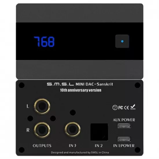 DAC-uri - Convertor Digital/Analog SMSL Sanskrit 10th MKⅡ AK4493, audioclub.ro