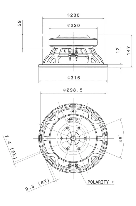 Faital Pro 12HP1030 - 4