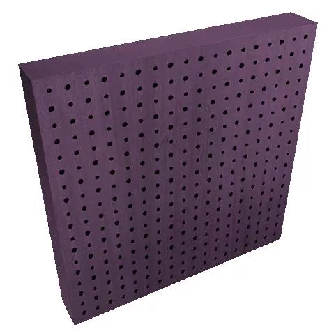 Jocavi ADDSORB ADD060 - 600 x 600 x 80 mm Violet Negru (RAL 9005)