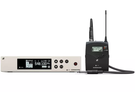 Microfoane wireless - Kit microfon wireless Sennheiser EW 100 G4-Ci1, audioclub.ro