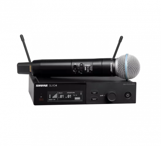 Microfon wireless Shure SLXD2/B58-J53 / SLXD4E-J53 