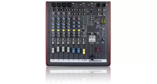 Mixer analog Allen & Heath ZED60-10FX 