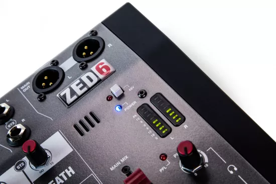 Mixer analog Allen & Heath ZED-6