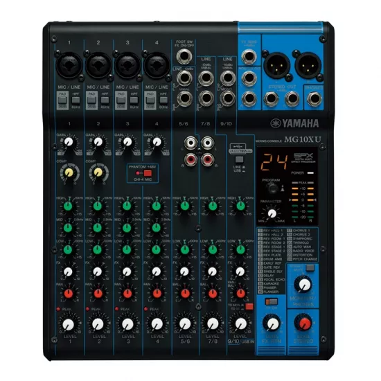 Mixere analogice - Mixer analog Yamaha MG10X, audioclub.ro