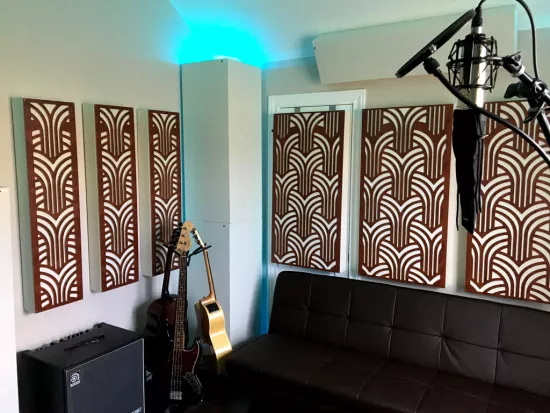 Panou acustic GIK Acoustics Impressions Square 595 x 595 x 150 mm