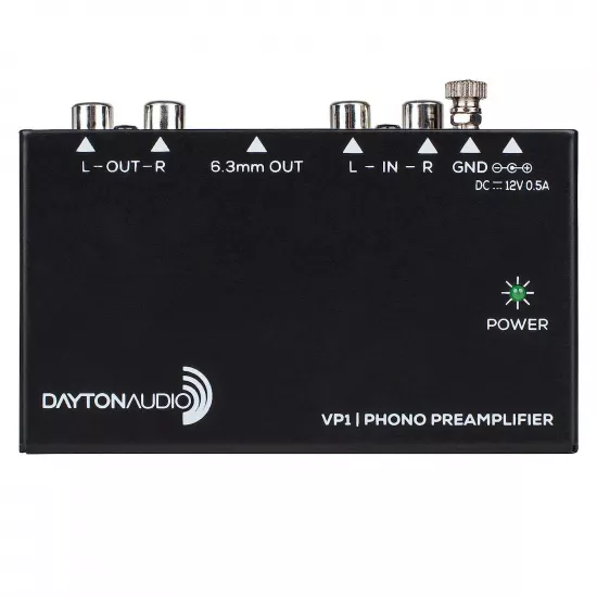 Preamplificatoare phono - Preamplificator phono Dayton Audio VP1, audioclub.ro