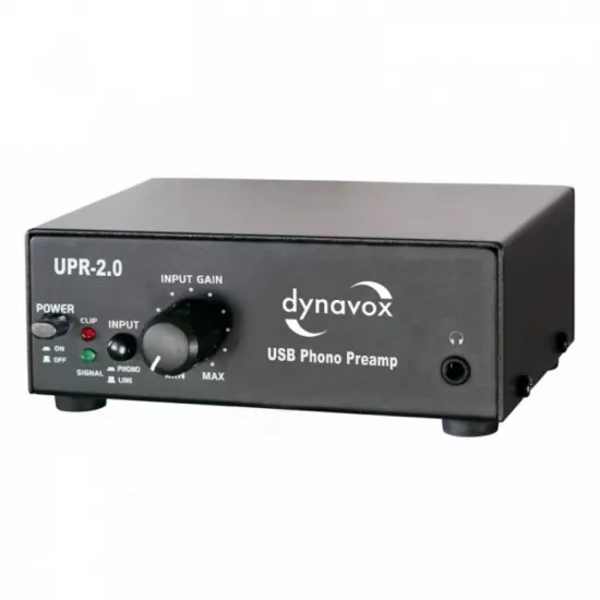 Preamplificatoare phono - Preamplificator phono Dynavox UPR-2.0 USB, audioclub.ro