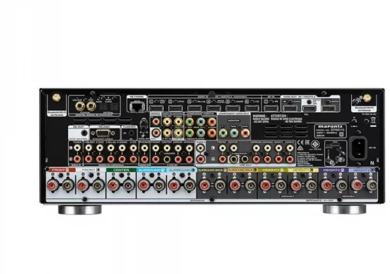 Amplificatoare multicanal (receivere) - Receiver AV Marantz SR6015 Black, audioclub.ro