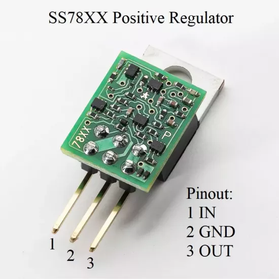 Regulatoare tensiune - Regulator de tensiune pozitiv Sparkos SS78XX, audioclub.ro