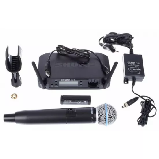 Microfoane wireless - Microfon Shure GLXD24 / Beta58, audioclub.ro