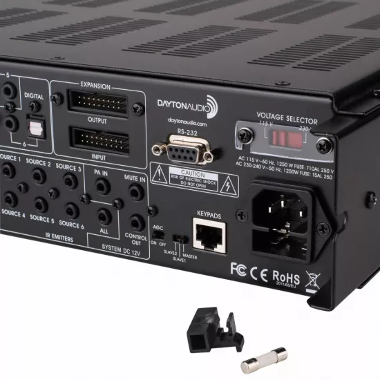 Amplificator matricial Dayton Audio DAX66