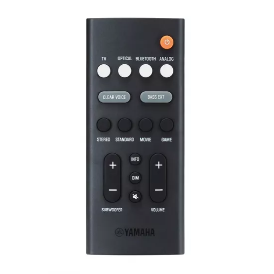 Soundbar Yamaha SR-C20A Black