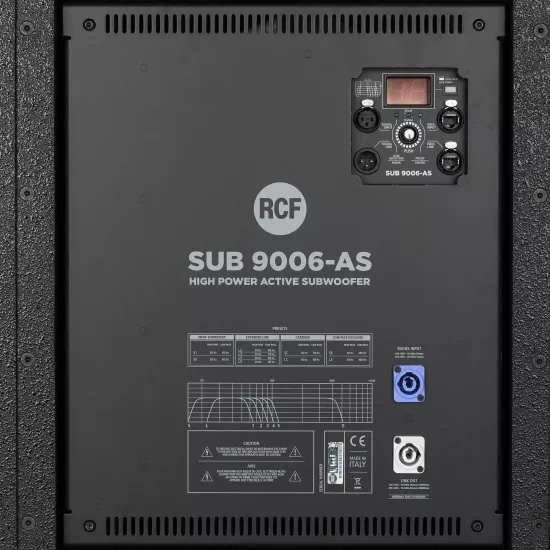 Subwoofer activ RCF SUB 9006-AS
