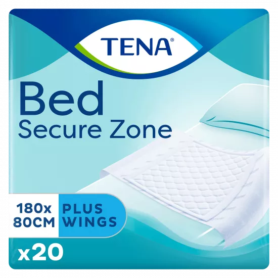 Aleze / Protecții pentru pat TENA Bed Plus, dimensiune 80x180, 20 buc.