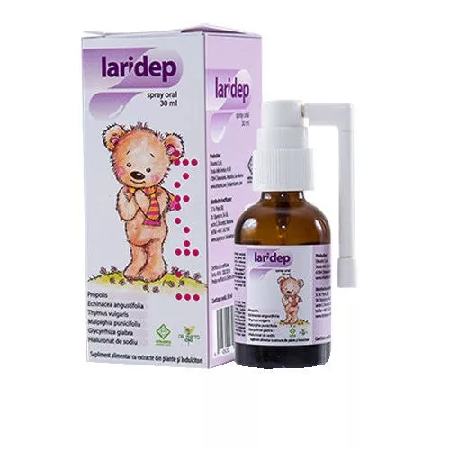 Laridep spray oral, 30 ml, 6 luni +, Dr. Phyto