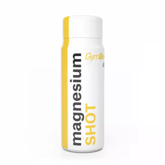 Magnesium Shot, aroma lămâie, 60 ml, GymBeam