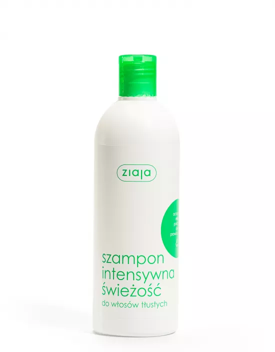 Ziaja Șampon cu mentă, octopirox și urzică - păr gras 400 ml