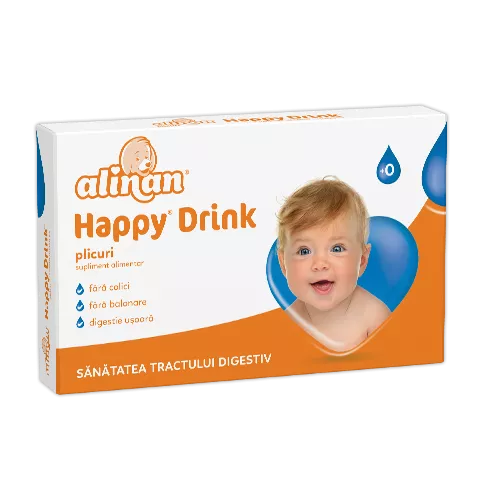 Alinan Happy Drink anticolici, 12 plicuri, Fiterman