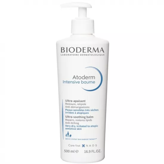 Balsam restructurant și calmant pentru piele atopică Atoderm Intensive, 500 ml, Bioderma