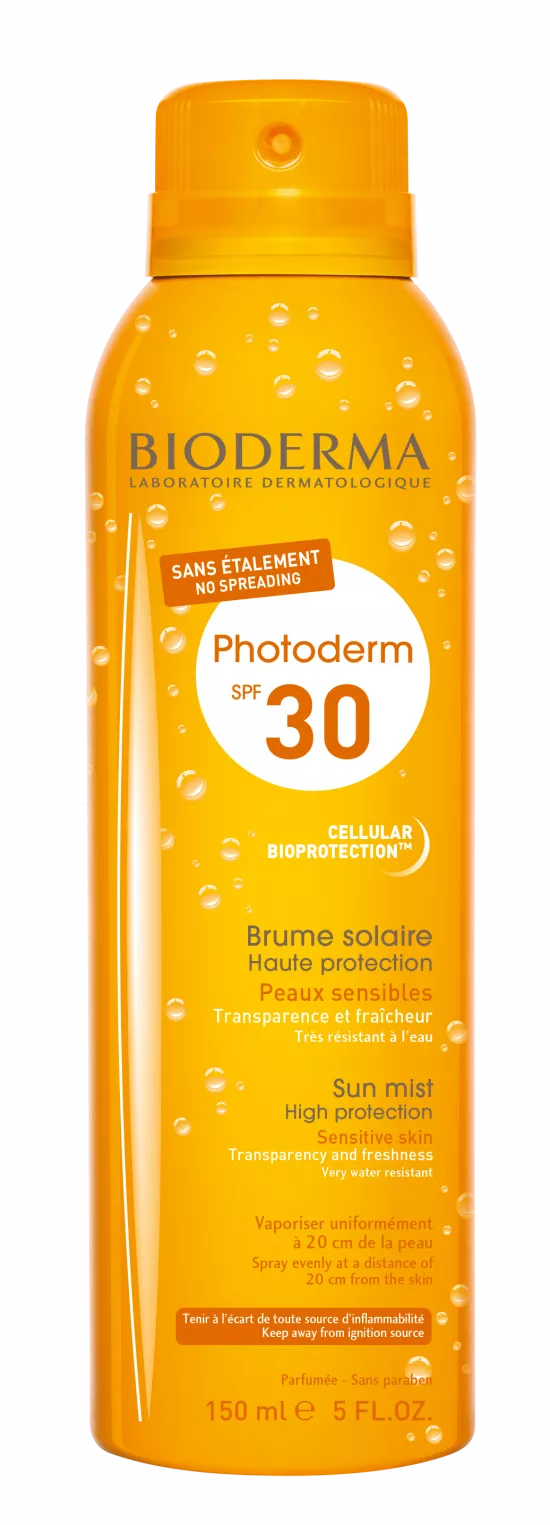Spray fotoprotectie SPF 30 Photoderm Brume, 150 ml, Bioderma