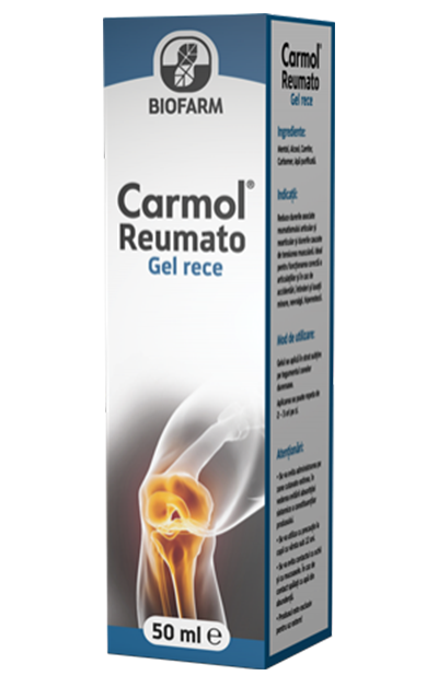 Carmol Reumato, gel rece, 50 ml BIOFARM ARTICULATII SANATOA...