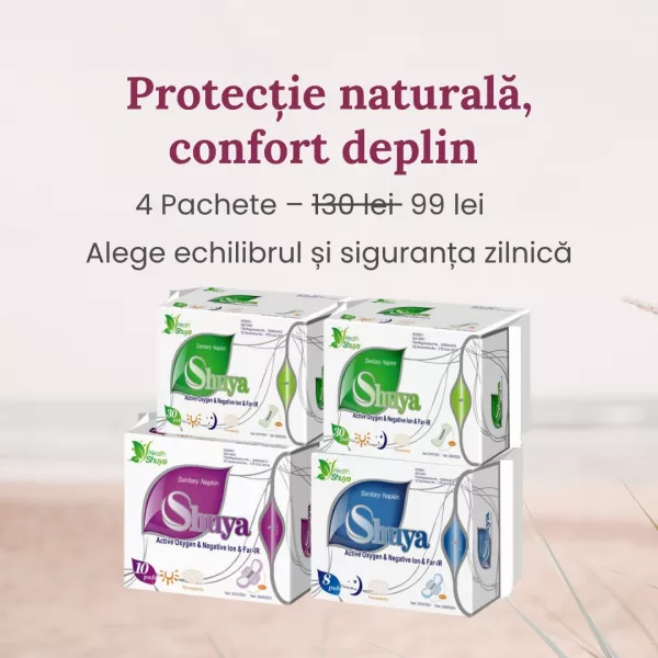 Absorbante Health Shuya – 4 pachete 
