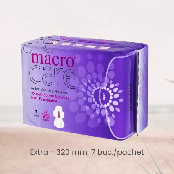 Absorbante Macro Care – 4 pachete 