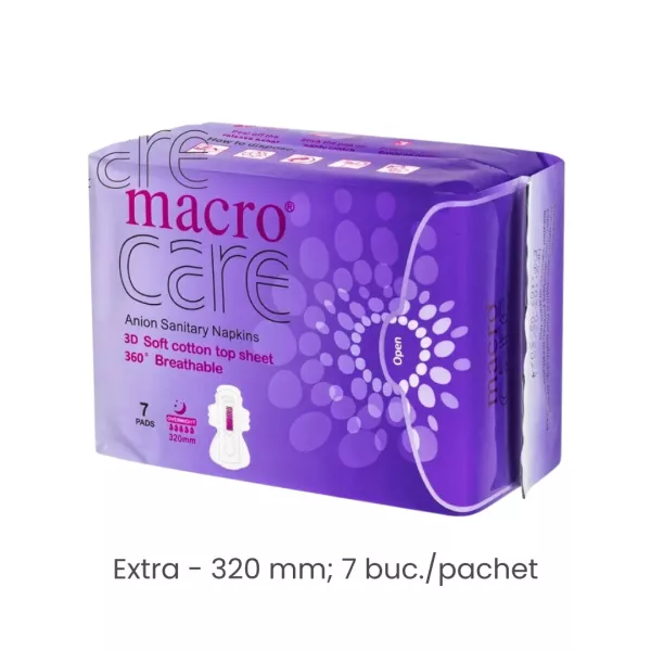 Absorbante Macro Care &ndash; 4 pachete 