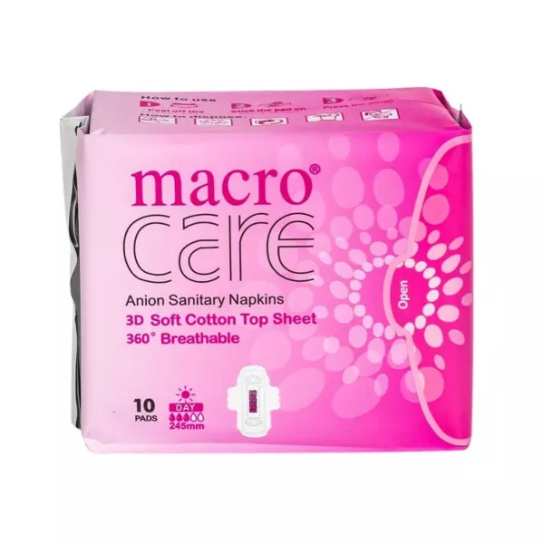 Absorbante Macro Care de Zi 10 bucăți/pachet