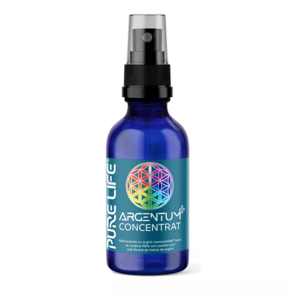 Afecțiuni sezoniere - ARGENTUM+® CONCENTRAT 35ppm 60 ml cu pulverizator , edera.ro