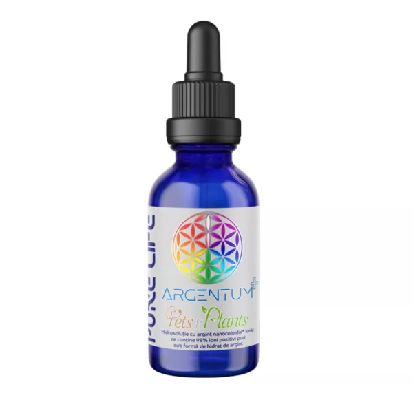 Animale & Plante - ARGENTUM+ Pets & Plants 10ppm 30 ml cu pipetă, edera.ro