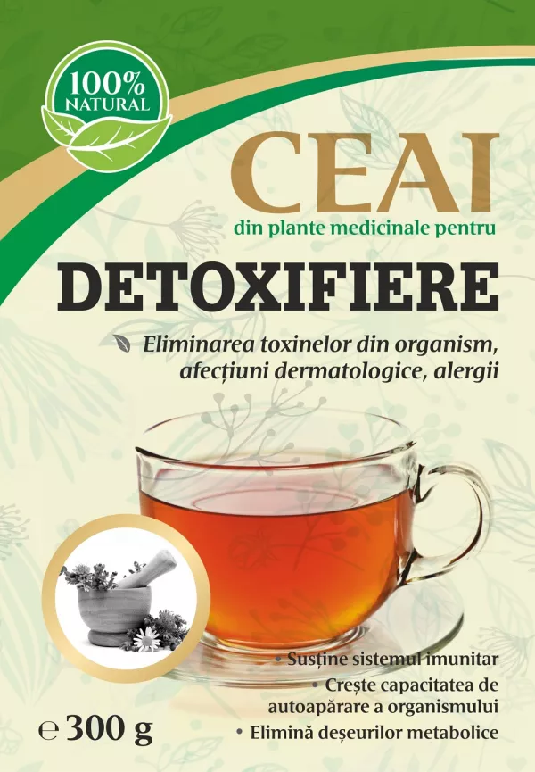 Psoriazis / Afecţiuni cutanate - Ceai pentru Detoxifiere 300 gr.  (3423), edera.ro