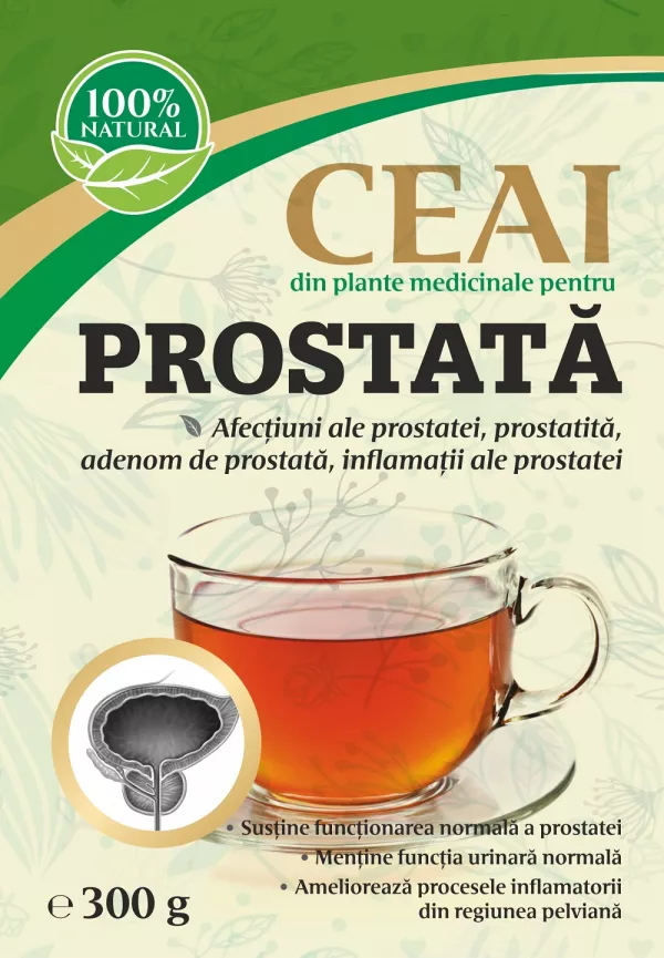 Ceaiuri Combinate - Ceai pentru Prostată 300 gr. , edera.ro